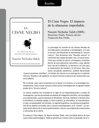 Cisne Negro Pdf