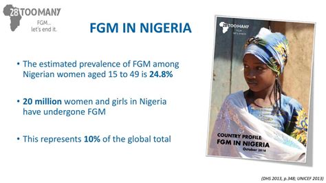 Fgm In Nigeria The Estimated Prevalence Of Fgm Among Nigerian Women