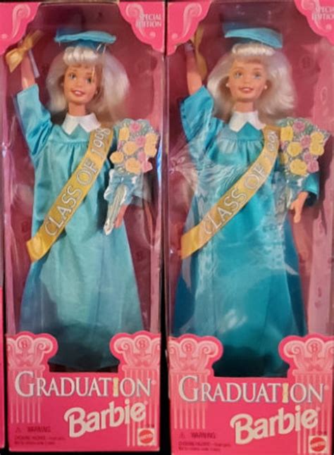 Barbie Graduation Barbie 1998 Mattel Nrfb Etsy