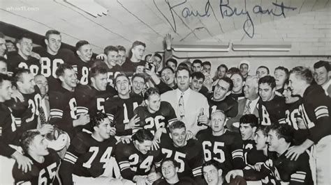 Bear Bryant Left Kentucky But Returned To Louisville To Visit Former Players Often