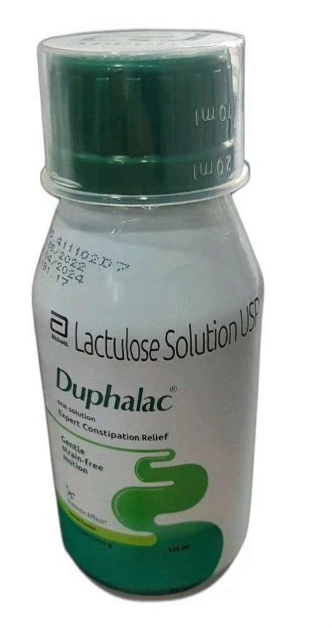 1mg Lactulose Solution USP Duphalac Syrup For Treat Constipation