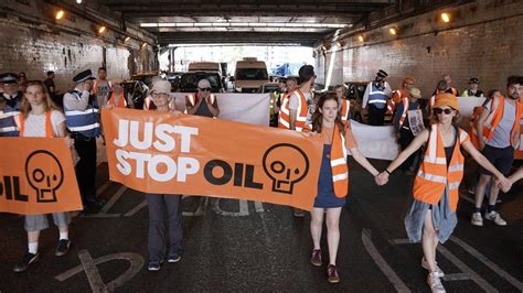 Just Stop Oil Protests Cost Met Police £77m Since April Bbc News