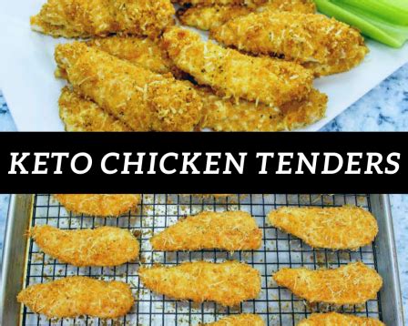 How To Make Crispy Keto Chicken Tenders Just A Pinch