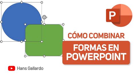 Cómo Combinar Formas En Power Point Tutorial Youtube