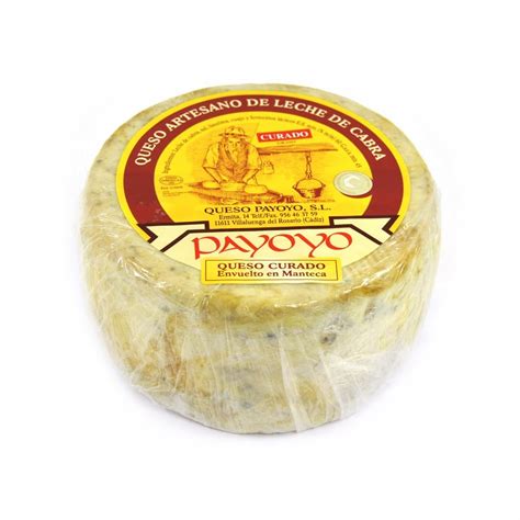 Queso Payoyo De Cabra Curado En Manteca