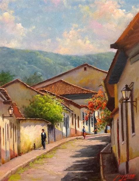 Oil Painting Pinturas Rurales Paisaje Para Pintar Pinturas Art Deco