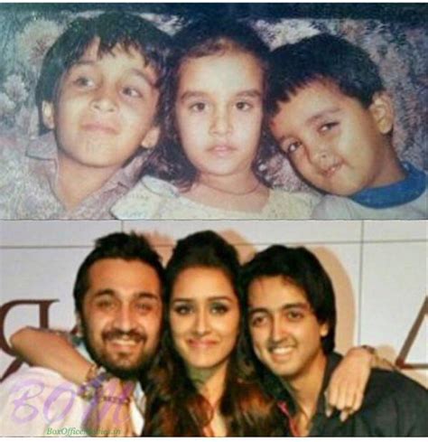 Shraddha Kapoor family photo with Siddhanth kapoor photo - Shraddha Kapoor family photo with ...