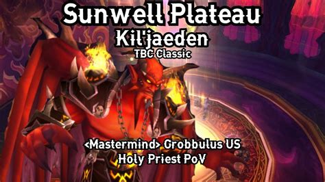 Kil Jaeden Sunwell Plateau World Of Warcraft Classic TBC Holy