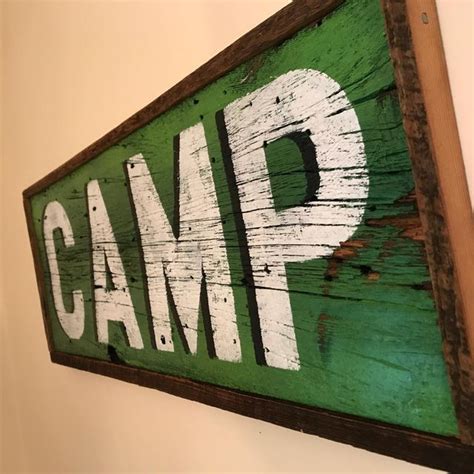 Old World signs on Instagram: "30” CAMP SIGN AVAILABLE #campcamp # ...