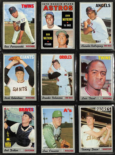 Lot Detail Topps Baseball Near Complete Set Includes Of