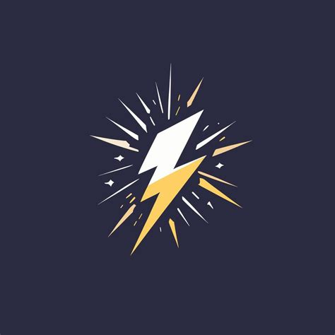 Lightning bolt logo icon vector illustration 37245012 Vector Art at ...