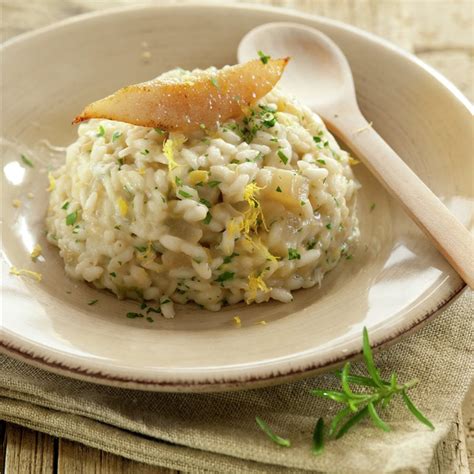 Risotto De Gorgonzola Y Pera