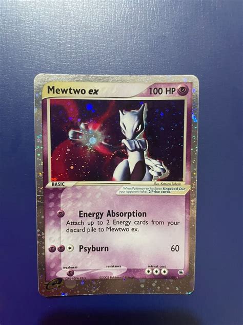 Mewtwo Ex Ruby And Sapphire Hobbies Toys Toys Games On Carousell