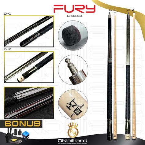 Jual Fury LY Series Cue Stick Stik Play Billiard Biliar Biliyar Fury