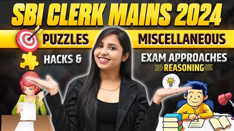 Sbi Clerk Mains Reasoning Puzzles Miscellaneous Sbi Clerk