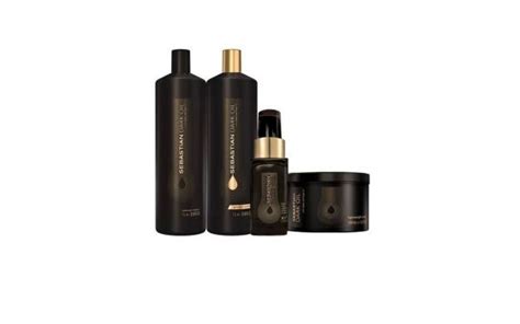 Sebastian Professional Dark Oil Shampoo Condicionador 1l Máscara 500ml Óleo 30ml