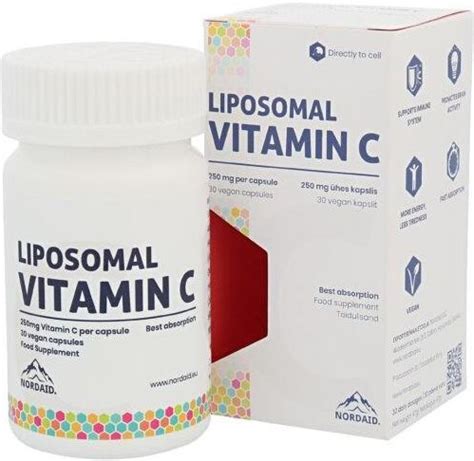 Nordaid Liposomal Vitamin C Mg Kaps Opinie I Ceny Na Ceneo Pl