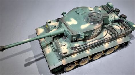 Rc Panzer Tiger S Heng Long Rauch Sound Stahlgetriebe Bb Ir