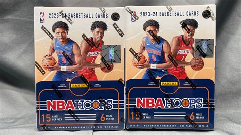 Panini Nba Hoops Blaster Box Break Pulled Wembanyama Rookie