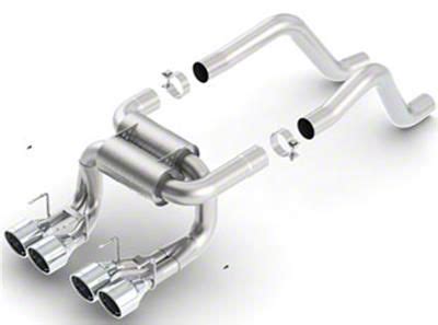 Borla Corvette ATAK Axle Back Exhaust With Chrome Tips 11822 06 13