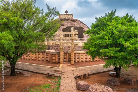 Sanchi Stupa Is One Of The Oldest Stone Structures In Buddhist Complex