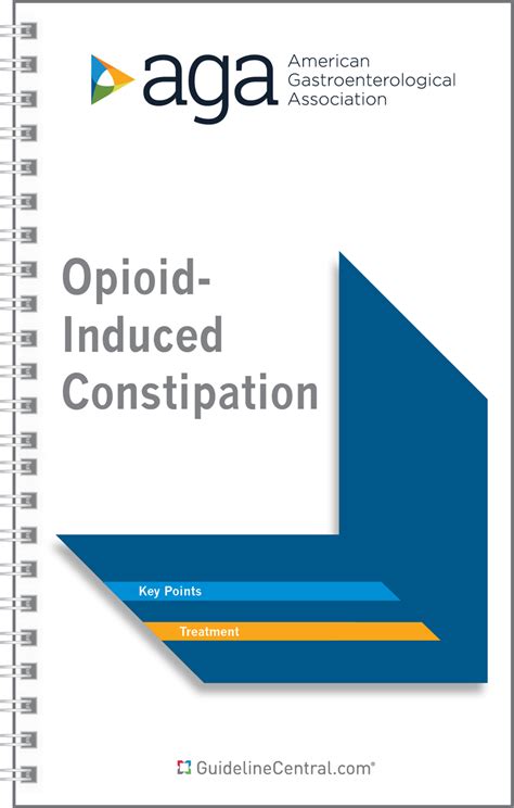 Opioid Induced Constipation Clinical Guidelines Pocket Guide