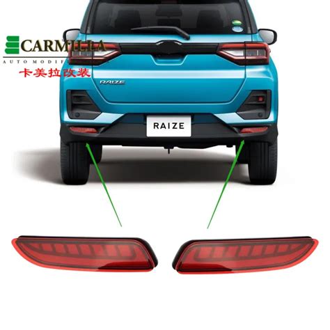 Set Led Reflector Car Rear Fog Lamp Brake Light Dynamic Turn Signal