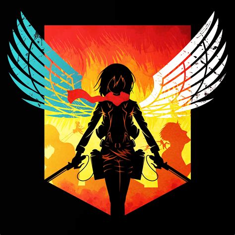 Attack on Titan Wallpaper 4K, Mikasa Ackerman