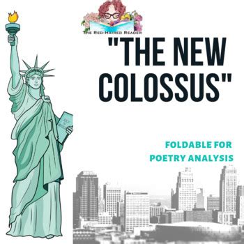 The New Colossus Foldable Poetry Analysis Activity! by The Red-Haired ...