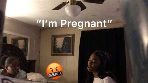 Im Pregnant Prank On My Mom Lip Busted Youtube