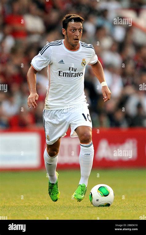 Mesut Ozil Real Madrid Stock Photo Alamy