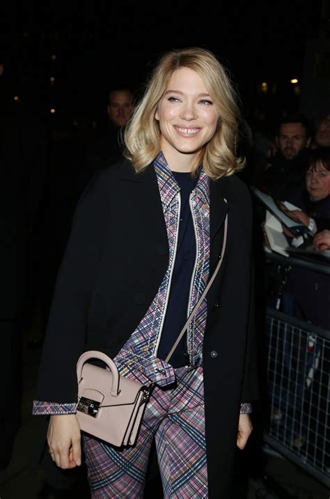 Vidéo : Lea Seydoux - People au dîner de la soirée pre-Bafta à Londres