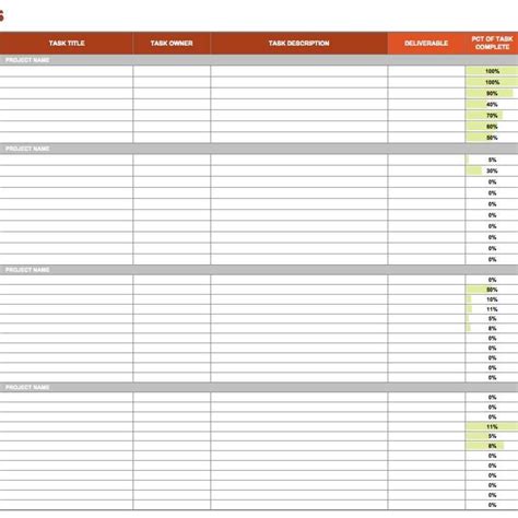 Task List Template Excel Spreadsheet with regard to 15 Free Task List ...