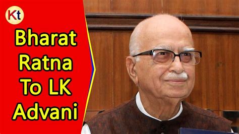 Pm Modi Announced That Veteran Bjp Leader Lk Advani Will Be Conferred