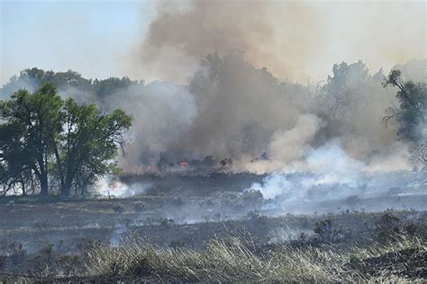 Fire Crews Extinguish Acre Brush Fire In Hermiston Northeast