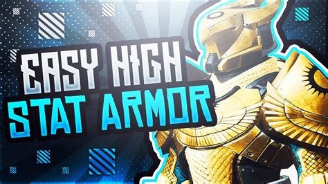 Destiny 2 How To Get High Stat Armor Super Easy And Quick Season Of