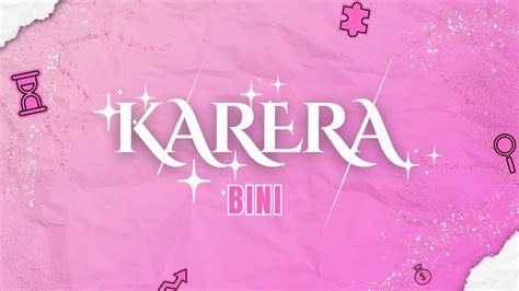 Bini Karera Official Lyric Video Youtube Music