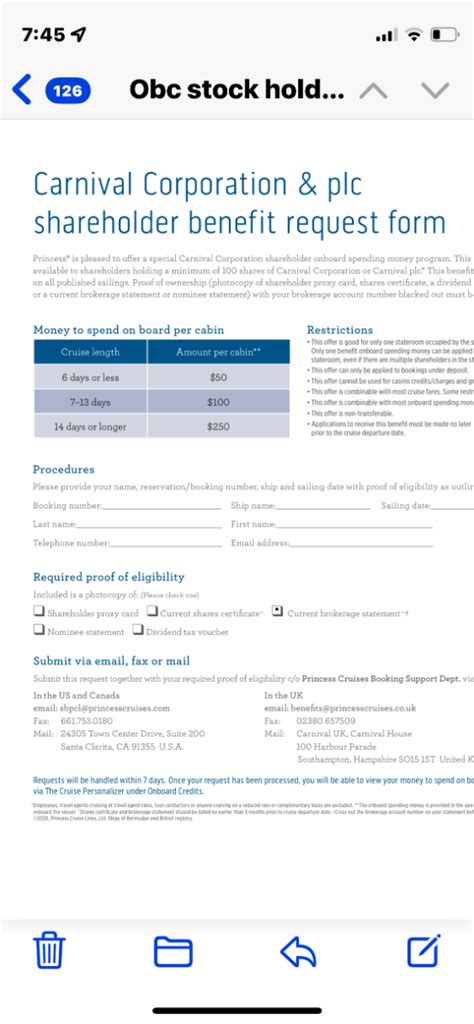 Urgent Stockholder Credit Page 3 Princess Cruises Cruise Critic