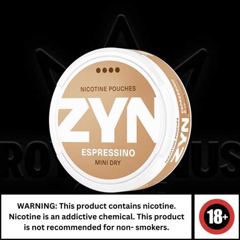 Zyn Mini Dry Espressino Strong Theroyalsnuseu