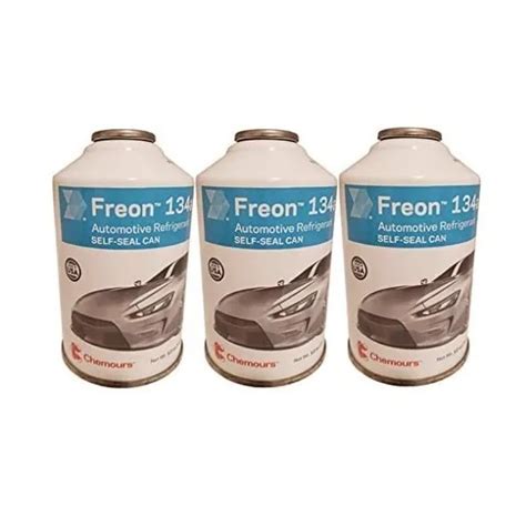 Freón Refrigerante AC PRO Chemours R 134a Para Uso MVAC En Un