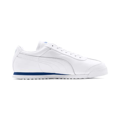 PUMA Leather Scuderia Ferrari Roma Men's Sneakers in 11 (White) - Lyst