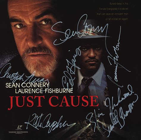 Just Cause Cast Signed Movie Laserdisc Album Artist Signed