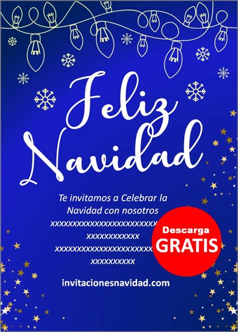 Invitaciones Para Fiesta De Navidad Invitaciones Navidad