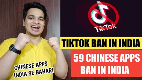 TikTok BAN In INDIA 59 CHINESE APPS BANNED IN INDIA Chinese Apps