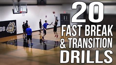 Basketball Fast Break And Transition Drills Full Court Drills