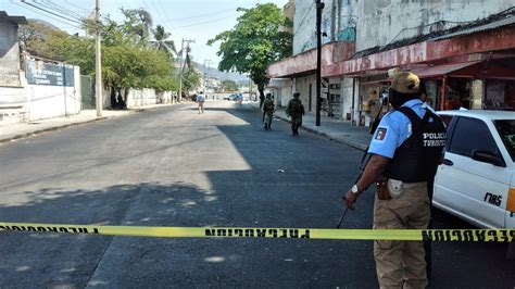 Ataque Armado En El Centro De Acapulco Una Mujer Muerta Y Un Herido