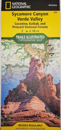 Sycamore Canyon map | Verde Valley