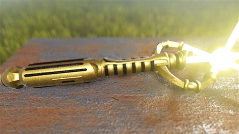 ArtStation - Crossguard Lightsaber Rendering