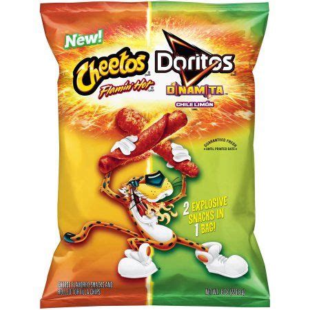 Cheetos Flamin Hot Doritos Dinamita Chile Limon Snacks 8 oz Bag Bebidas Energéticas