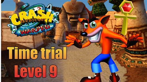 Crash Bandicoot 3 Warped Level 9 Time Trial Gold Relic YouTube